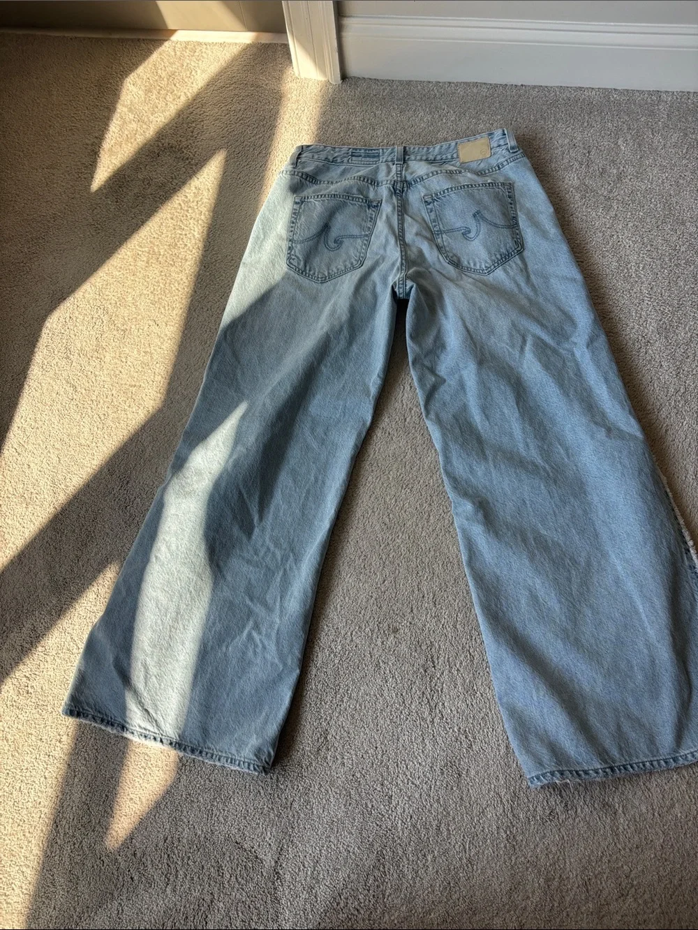Ag Adriano Goldschmied light blue